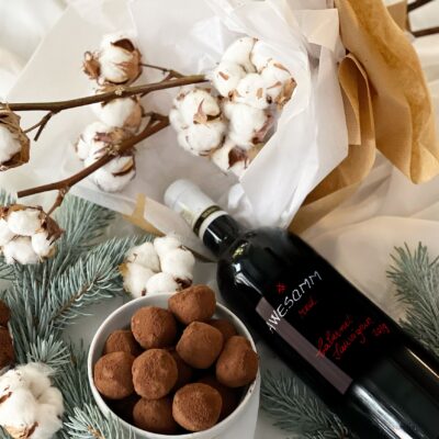 Cadou "Flori de bumbac"